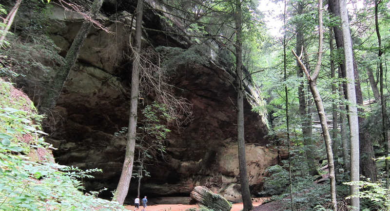 Entrance to Ash Cave